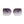 Black Retro Square Sunglasses