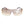 Brown Gold Circle Sunglasses