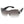 Black Silver Rimless Butterfly Sunglasses