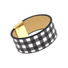 White Buffalo Plaid Bracelet