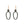 Green Xmas Light Earrings