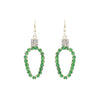 Light Green Xmas Light Earrings