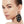 Gray Leopard Leather Feather Earrings