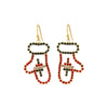 Xmas Mitten Earrings