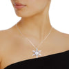 Silver Winter Snowflake Necklace