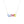 Rainbow Love Gold Chain Necklace