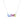 Rainbow Love Silver Chain Necklace