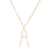 A Freshwater Pearl Initial Necklace