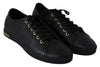Black Gold Leather Lace Black Gold Leather Lace Shoes
