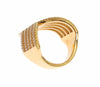 Gold 925 Sterling Silver Ring