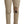 Beige Denim Cotton Bottom Slim Fit Folded Pant