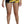 Yellow Black Cotton Jewelled Hot Pants Shorts