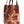 Brown Plastic Purse Tote Borse Shopping HandBag