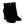 Black Velvet Crystal Square Heels Shoes