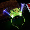 2020 Happy New Year Party Headband Light Up Glowing Hair Band LED Flashing Shade