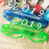 2019 New Year Party LED Flashing Shade Sunglasses Light Up Glasses Glowing Eyes
