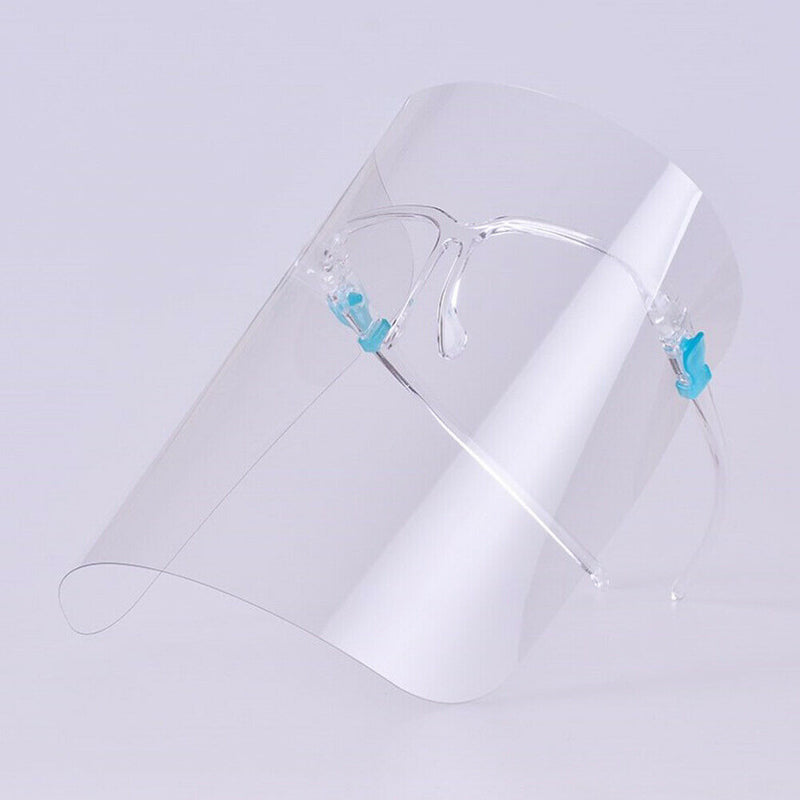 Anti Virus Spit Saliva Protective Detachable Face Shield Transparent Cover Glasses
