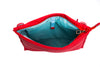 Red Leather Shoulder Bag