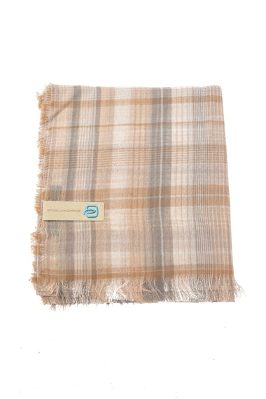 Beige Cotton Scarf