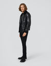 Black Cotton Jeans & Pant