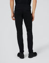Black Cotton Jeans & Pant