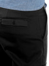 Black Cotton Jeans & Pant