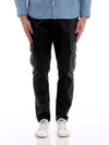 Black Cotton Jeans & Pant