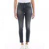 Gray Cotton Jeans & Pant