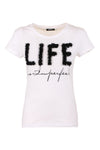 White Cotton Tops & T-Shirt