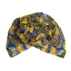 Yellow Tribal Flower Knot Turban