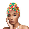 Yellow and Red Donut Knot Turban