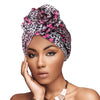 Pink Butterfly Leopard Turban