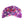 Purple Floral Flower Knot Turban