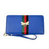 Designer Style Blue Bee Wallet