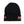 Black Designer Stripe Beanie