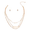 Baby Girl 3 Layer Chain Necklace