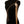 Gold Clear and White Bead One Shoulder Body Chain