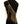Gold Clear and White Bead One Shoulder Body Chain