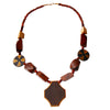 Wooden Shaped Bead Necklace