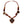 Wooden Shaped Bead Necklace